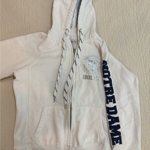 Notre Dame Kids Hoodie - White